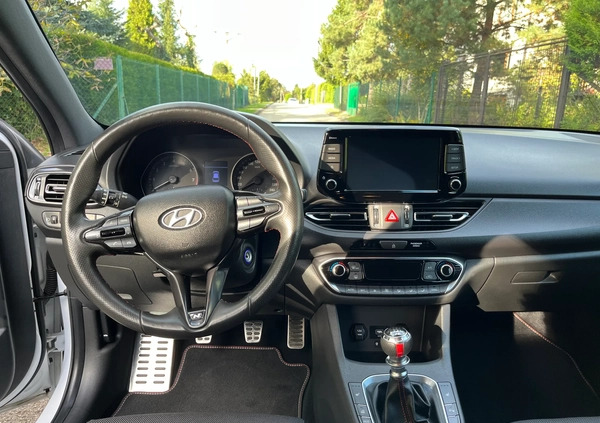 Hyundai I30 cena 82900 przebieg: 50000, rok produkcji 2020 z Biała małe 529